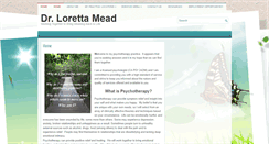 Desktop Screenshot of drlorettamead.com